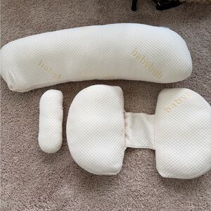 Cream BabyBub Maternity “Blissful” Pillow Set